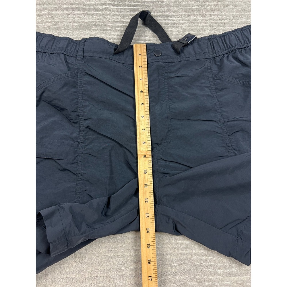 Eddie Bauer Shorts Mens XXL Gray Hiking Outdoor Nylon Ripstop EB004134 Belted - Picture 4 of 9
